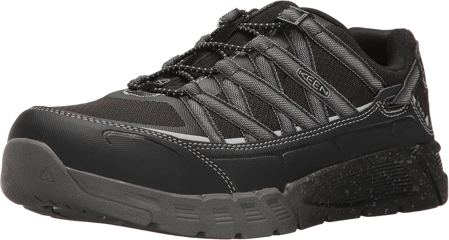 KEEN Utility Men's Asheville Low Alloy Toe ESD Work Shoe