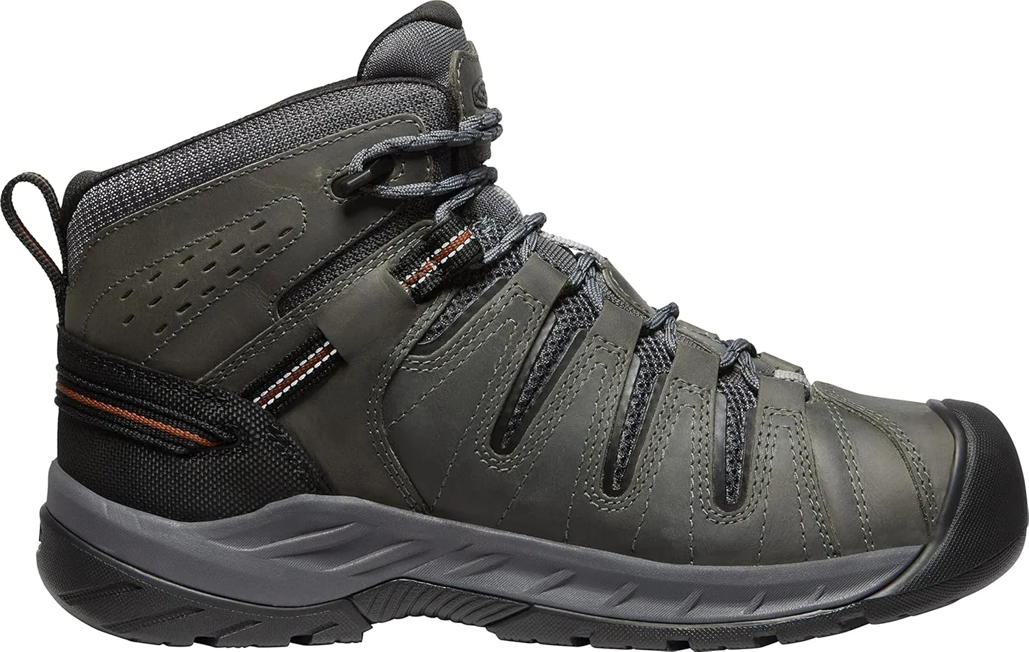 KEEN Utility Men's Flint2MidHeightSoft ToeWaterproofNon Slip Work Boot