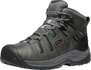 KEEN Utility Men's Flint2MidHeightSoft ToeWaterproofNon Slip Work Boot