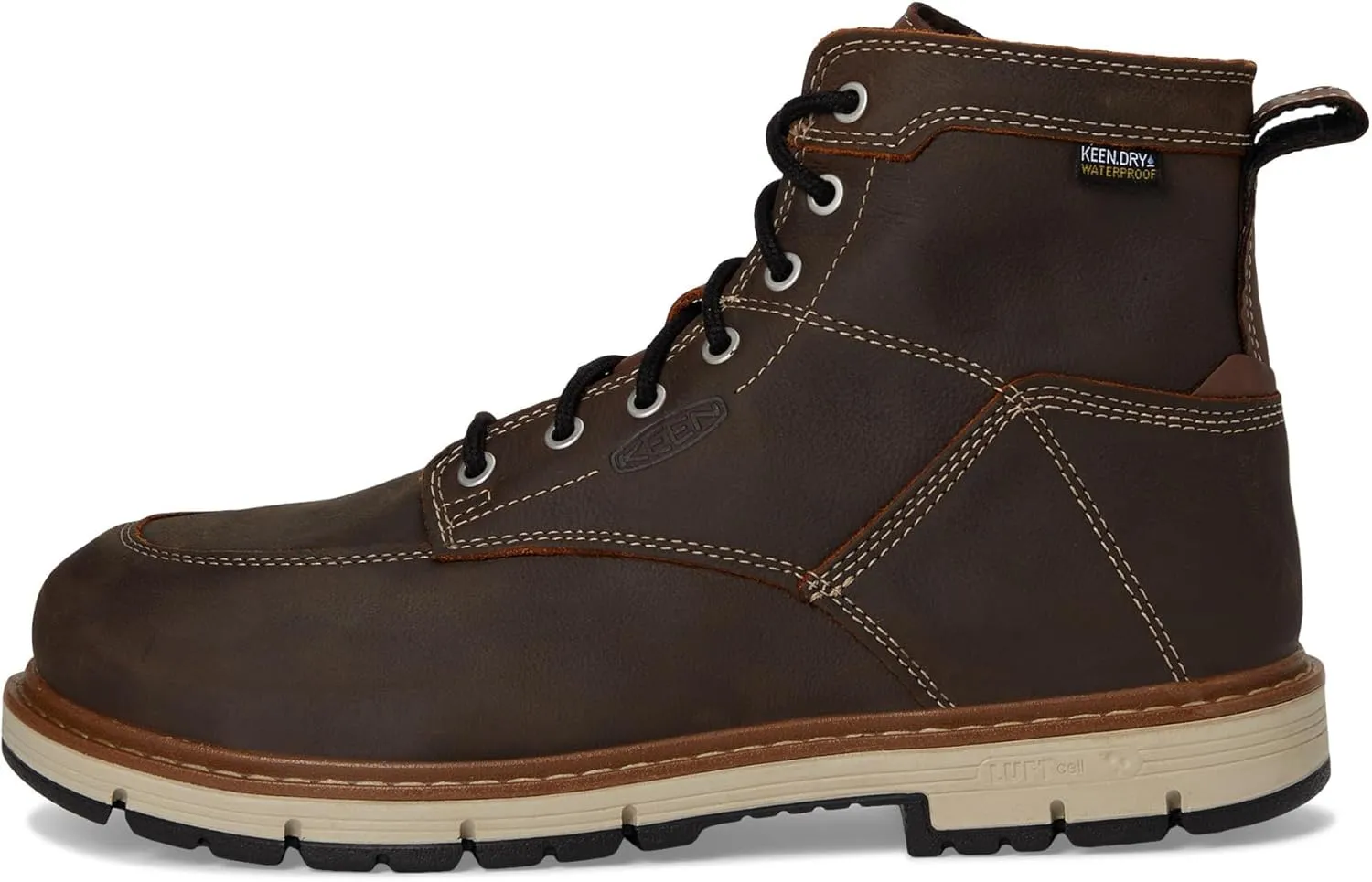 KEEN Utility Men's, San Jose 6-inch Waterproof 90-degree Heel Boot