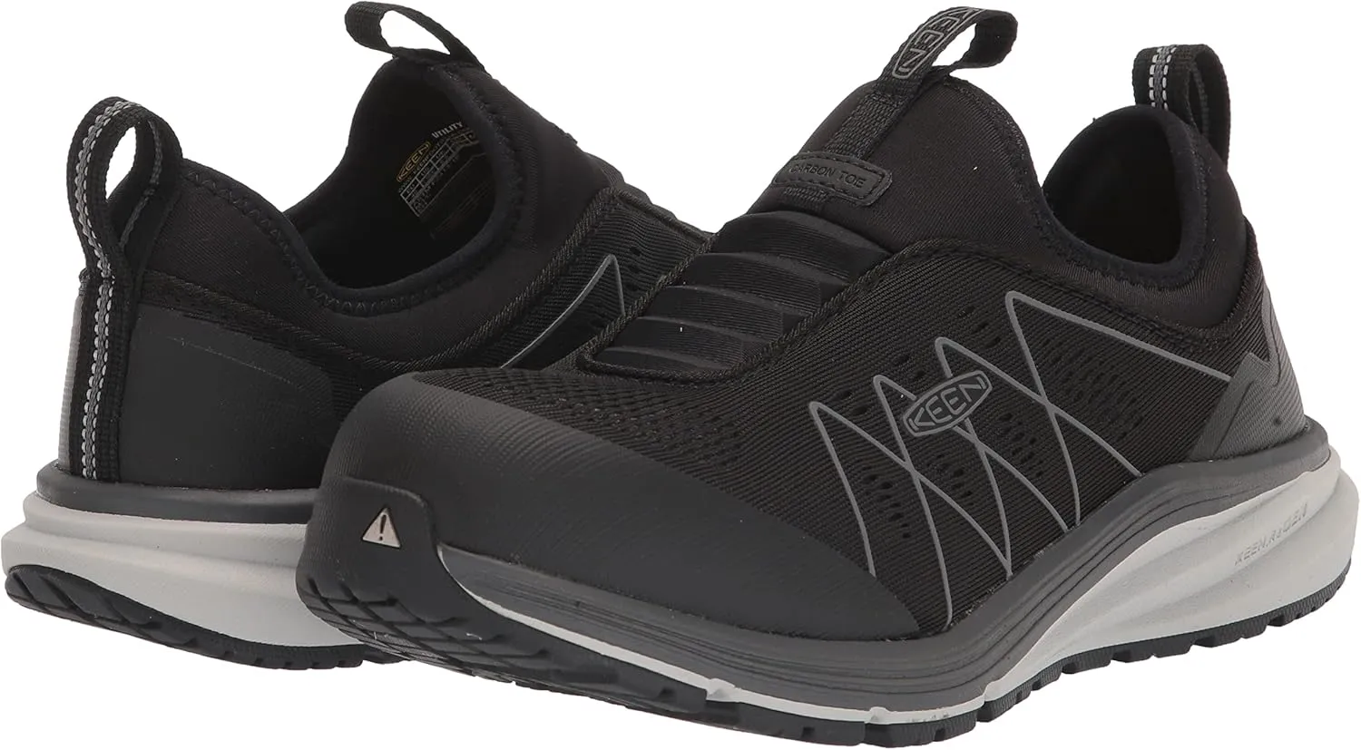 KEEN Utility Men's Vista Energy Shift Low Height Composite Toe Slip-On Industrial Work Shoe