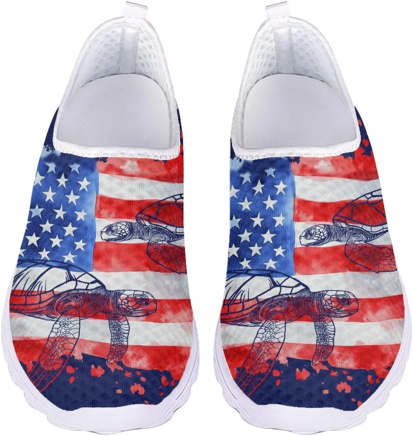 KEIAHUAN Trendy Running Shoes for Women Sneakers, Casual Lightweight Training Shoes Non-Slip Athletic Tennis Shoes