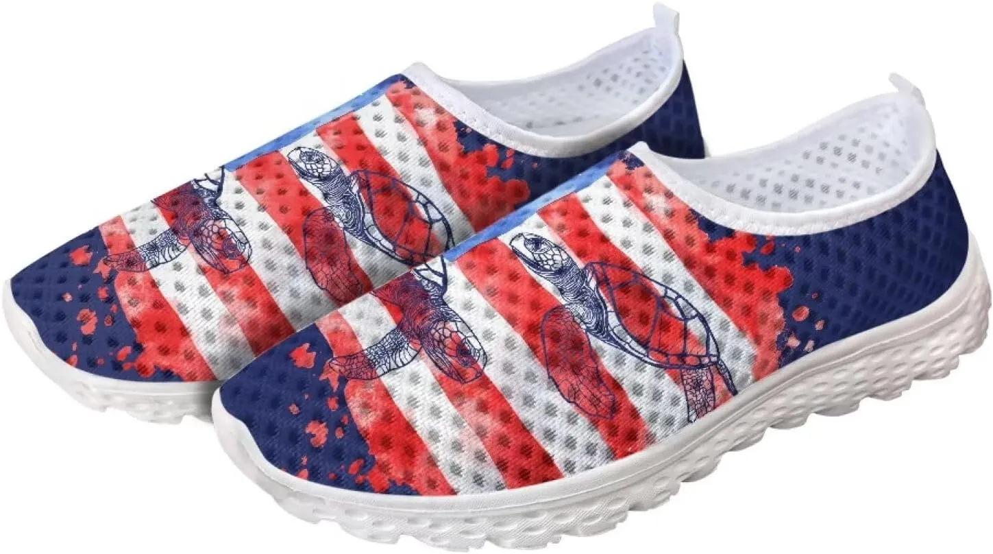 KEIAHUAN Trendy Running Shoes for Women Sneakers, Casual Lightweight Training Shoes Non-Slip Athletic Tennis Shoes