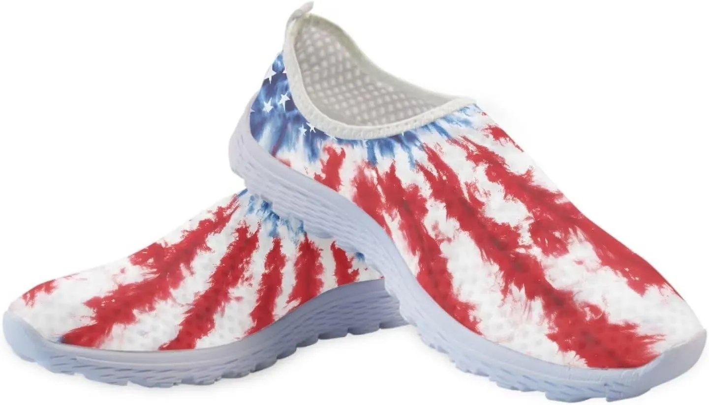 KEIAHUAN Trendy Running Shoes for Women Sneakers, Casual Lightweight Training Shoes Non-Slip Athletic Tennis Shoes