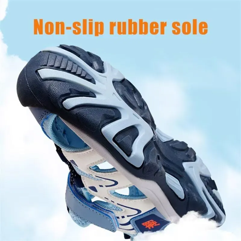 Kids Boy Closed Toe Fashion Sport Sandals for Summer Outdoor Walking Beach Vacation