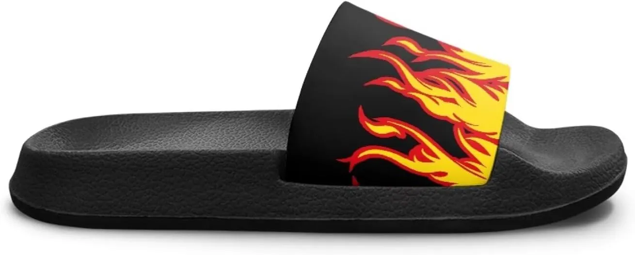Kids Sandals Boys Quick Drying Bathroom Shower Sandal Summer Beach Pool Slippers with Non-Slip Sole