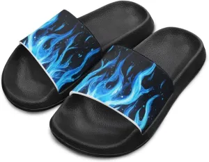 Kids Sandals Boys Quick Drying Bathroom Shower Sandal Summer Beach Pool Slippers with Non-Slip Sole