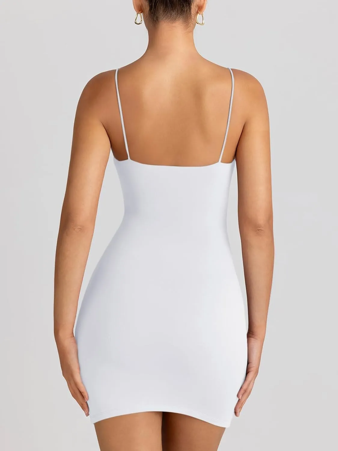 LILLUSORY Women's Mini Sexy Bodycon Dress 2025 Summer Going Out Short Party Club Dresses Beach Vacation Spring Outfits