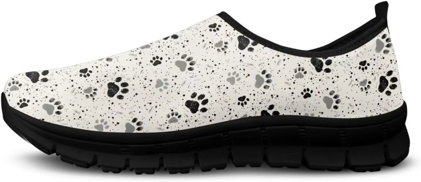 Low-Cut Animal Print Casual Shoes Zapatos Squecher de Mujer Laceless Sneakers Non-Slip Walking Shoes
