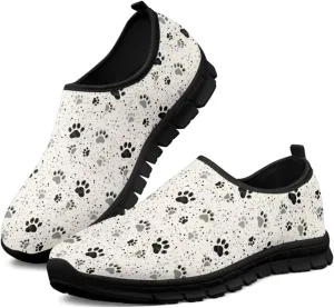 Low-Cut Animal Print Casual Shoes Zapatos Squecher de Mujer Laceless Sneakers Non-Slip Walking Shoes