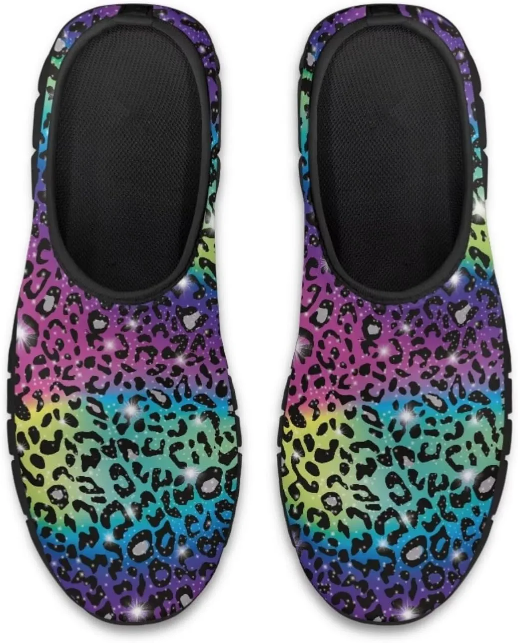 Low-Cut Animal Print Casual Shoes Zapatos Squecher de Mujer Laceless Sneakers Non-Slip Walking Shoes