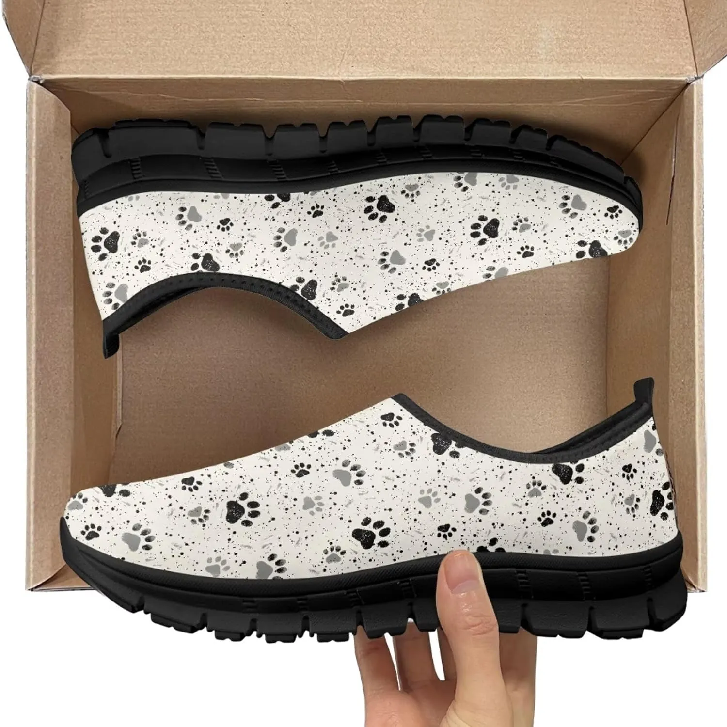 Low-Cut Animal Print Casual Shoes Zapatos Squecher de Mujer Laceless Sneakers Non-Slip Walking Shoes
