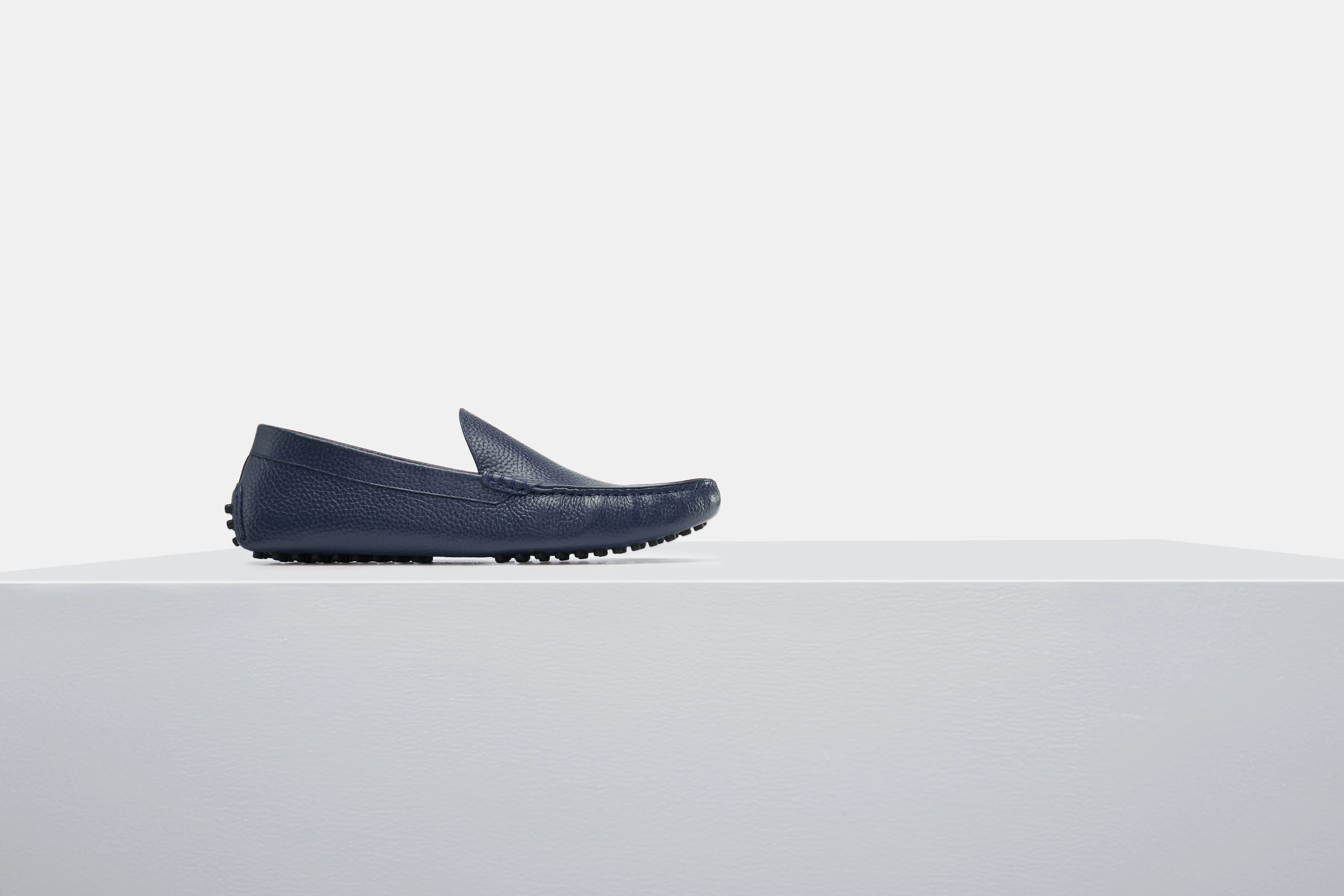 Marino milled leather - Blue