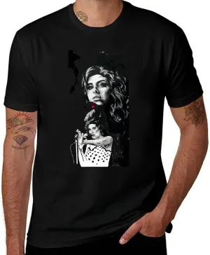 Men Music Fans T-Shirts Fashion Short Sleeve Stretch-Cotton Tshirts Adult