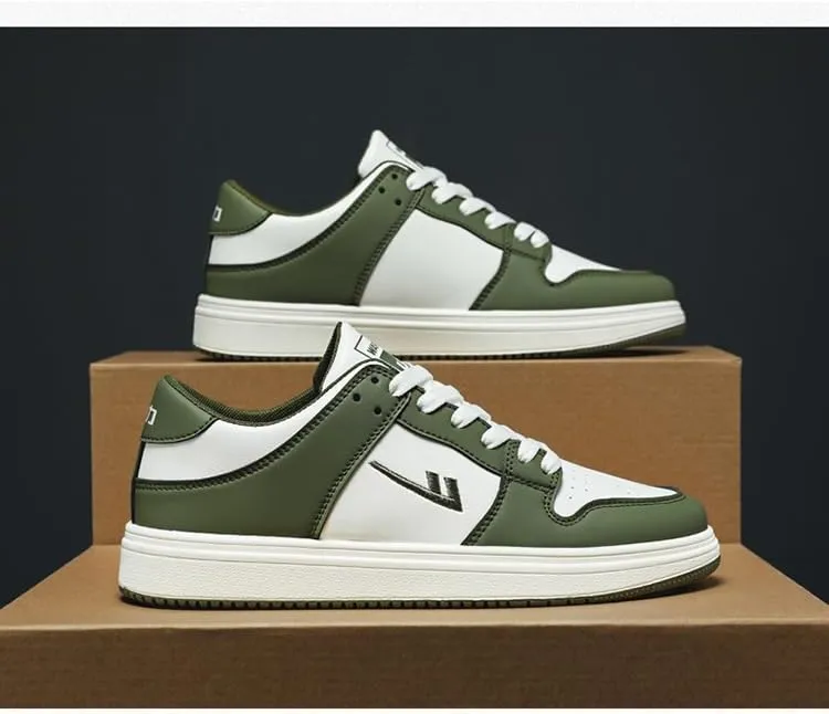 Men's & Women's & Couple‘s Casual White Sneakers, Fashionable Unisex Shoes
