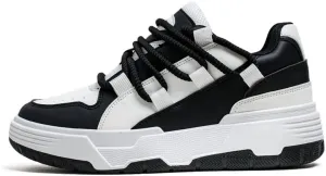 Men's Fashion Sneakers Casual Walking Shoes Non Slip Breathable Comfy Trendy Platform Shoes for Outdoor Walking Jogging Camping, All Seasons Men's Lace Up Sneakers
