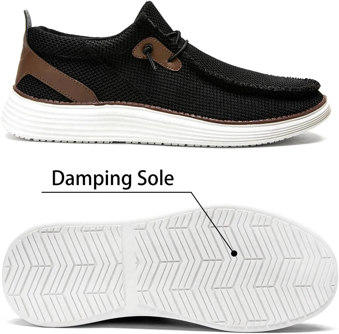 Men's Loafers Slip On Sneakers Boat Walking Fashion Shoes Classcial Comfortable Stylish Lightweight Casual Shoe