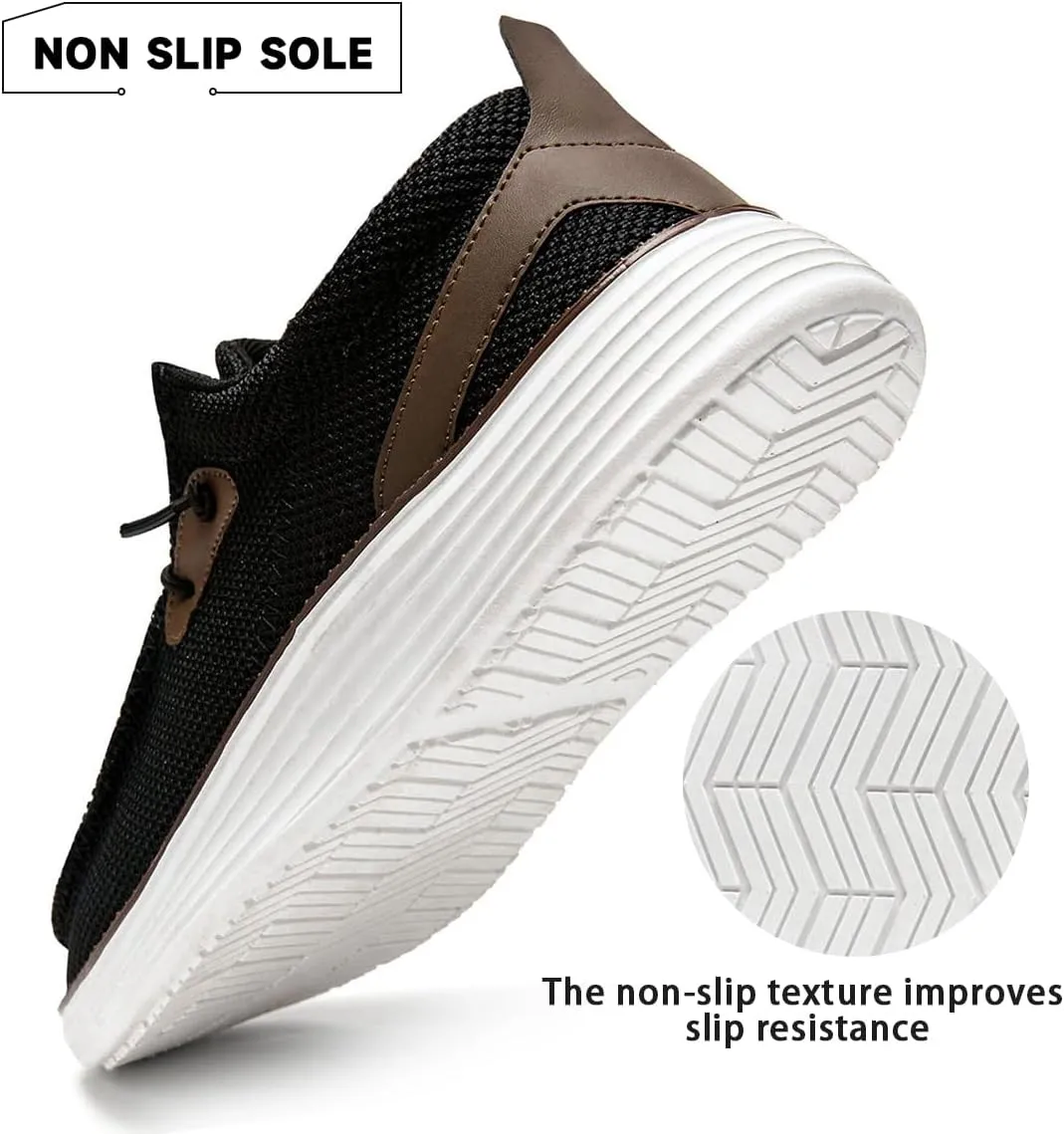 Men's Loafers Slip On Sneakers Boat Walking Fashion Shoes Classcial Comfortable Stylish Lightweight Casual Shoe