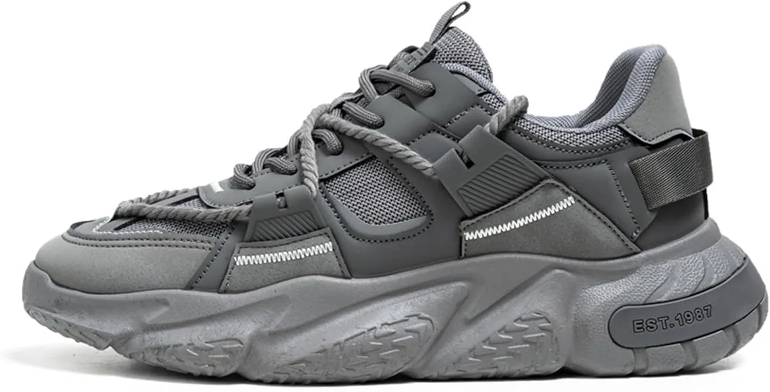 Mens Running Tennis Walking Shoes Cushioning Mens Sneakers Workout Casual Sports Shoes for Men