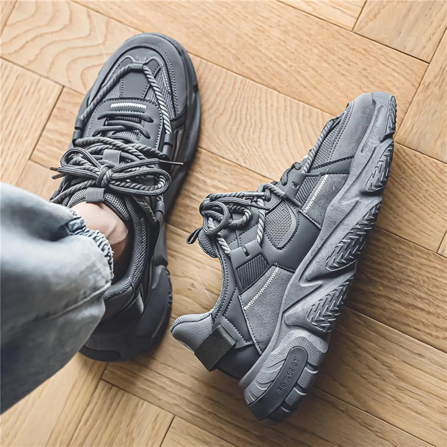 Mens Running Tennis Walking Shoes Cushioning Mens Sneakers Workout Casual Sports Shoes for Men