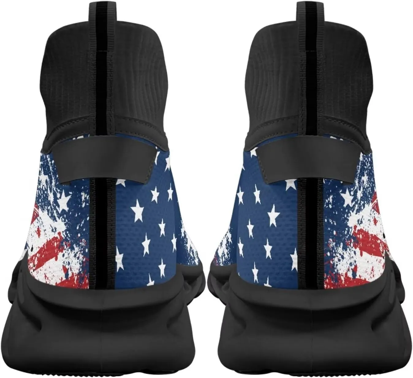 Men's Shoes High Top Blade Shoes Non Slip Athletic Sneakers for Running, Fitness