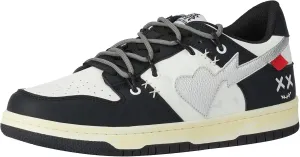 MONSTER VALLEY Sneakers for Women and Men Low Top Lace up Skate Shoe Casual Unisex Sneaker