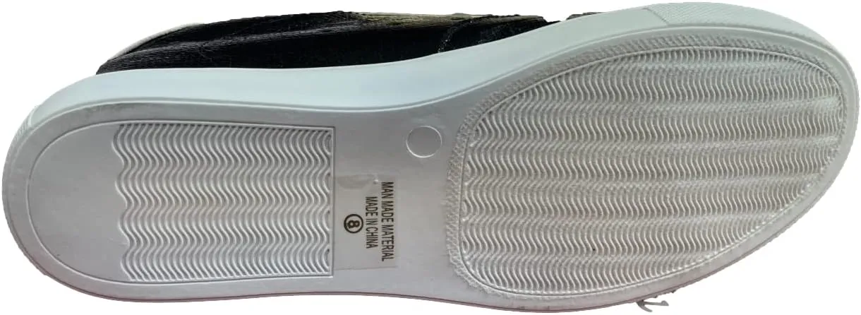 Multi-Fabric Lace-Up Fashion Sneaker
