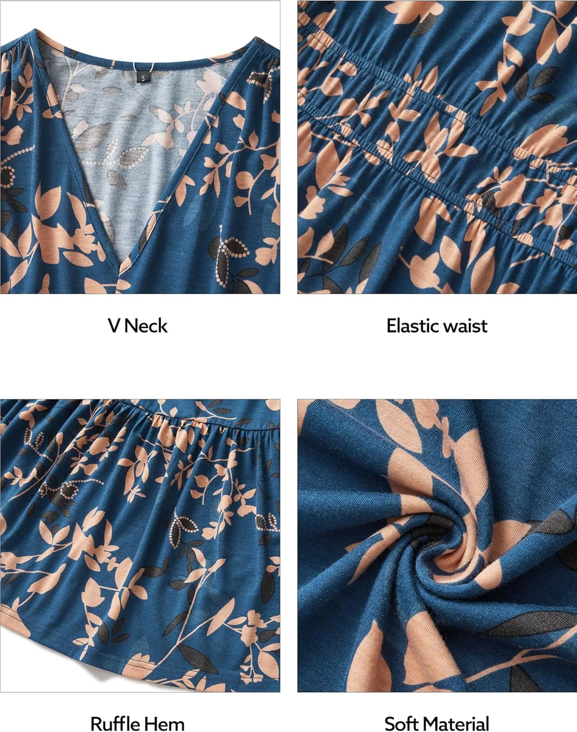 Newshows Women's 2025 Summer Dress Vacation V Neck Sleeveless Midi Dress Tiered Tank Swing Sundress with Pockets