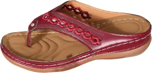 Orthopedic Sandals for Women 2025 Spring Platform Sandal Fashion Wedges Slip On Flip Flops Casual Comfortable Open Toe Dressy Summer Beach Shoes for Vacation