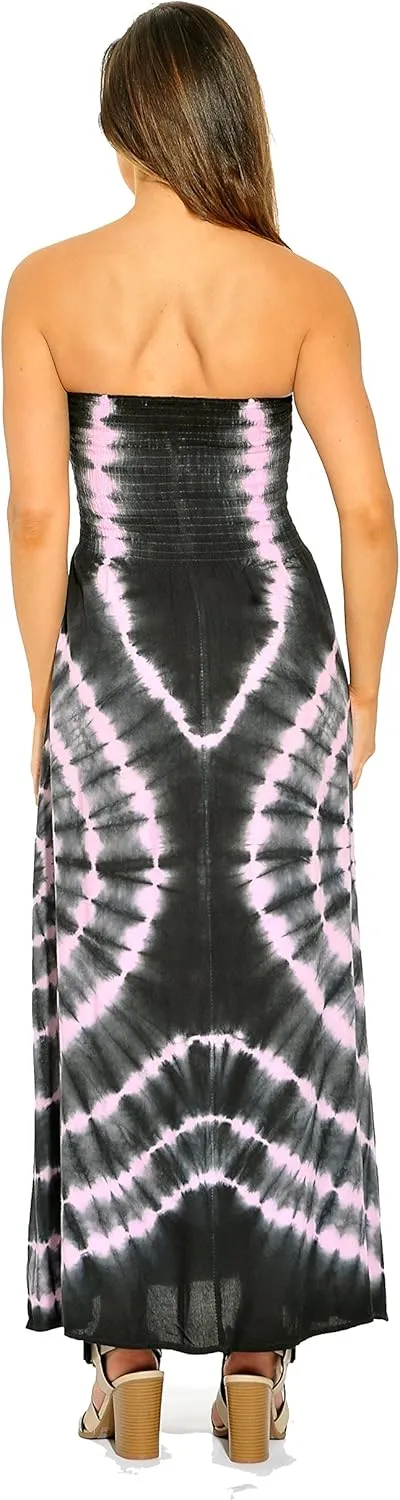 Riviera Sun Rasta Maxi Summer Dress for Women Long Sundress with Removable Straps