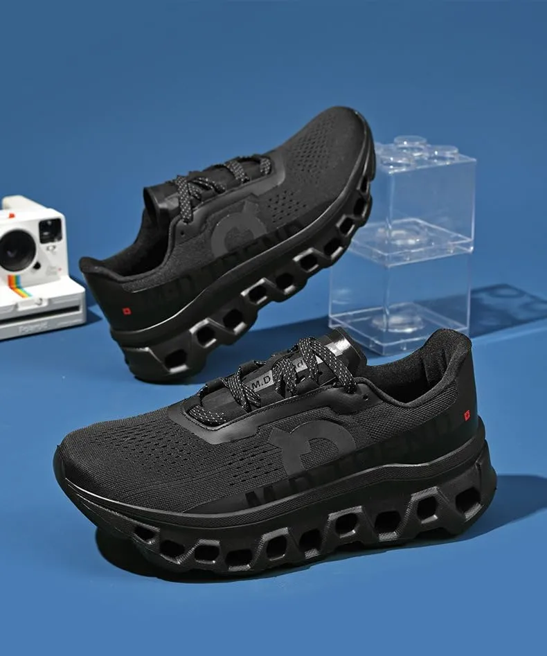 Running Shoes for Men Wide Toe 2024 Trendy Casual Jogging Sneaker Men's Impact-Absorbing Road Running Trainers Comfortable Lightweight Breathable Mesh Walking Tennis Athletic Shoes