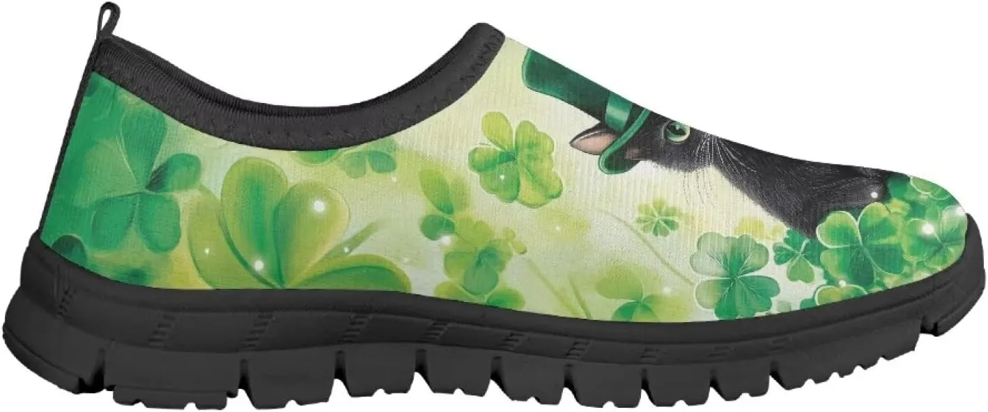 St. Patrick's Day Shoes Boys Slip On Tennis Shoes Kids Running Shoes