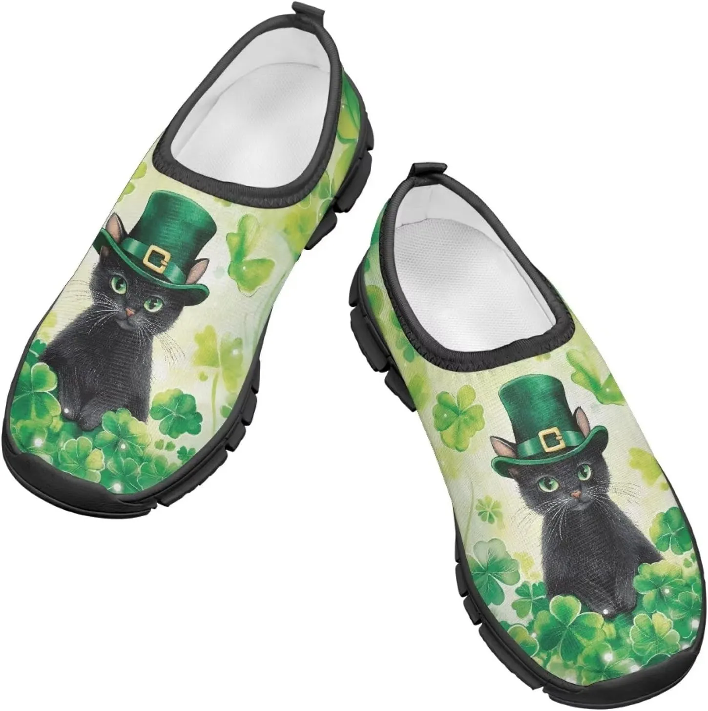 St. Patrick's Day Shoes Boys Slip On Tennis Shoes Kids Running Shoes