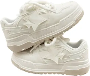 Star Shoes Walking Sneakers for Women Y2k Platform Shoes for Women Spring Summer Vacation