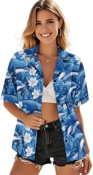 Summer Shirt for Women Casual Trendy Fashion Loose Fit Tunic Tops