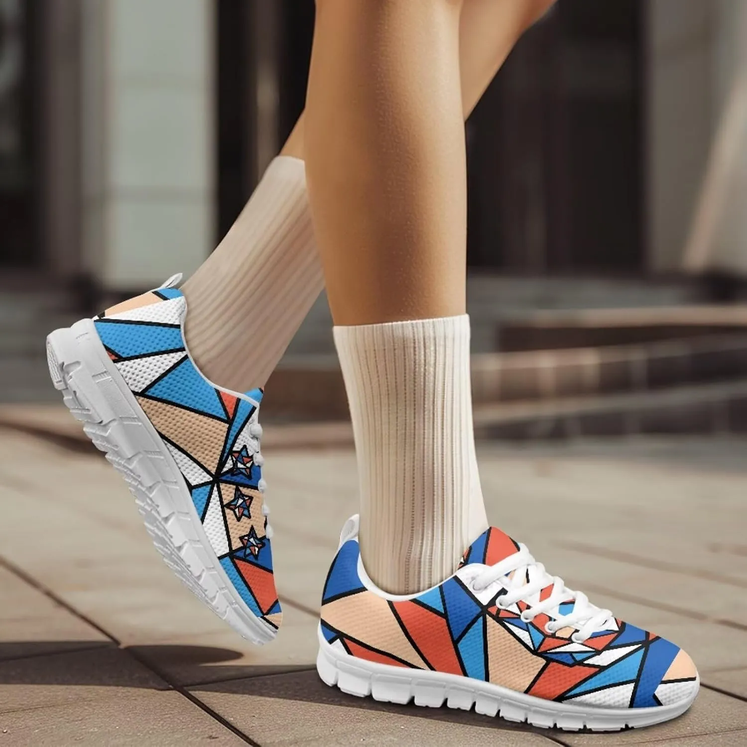 Trendy Women Running Shoes Comfy Adult Casual Sneakers Fashion Sneakers