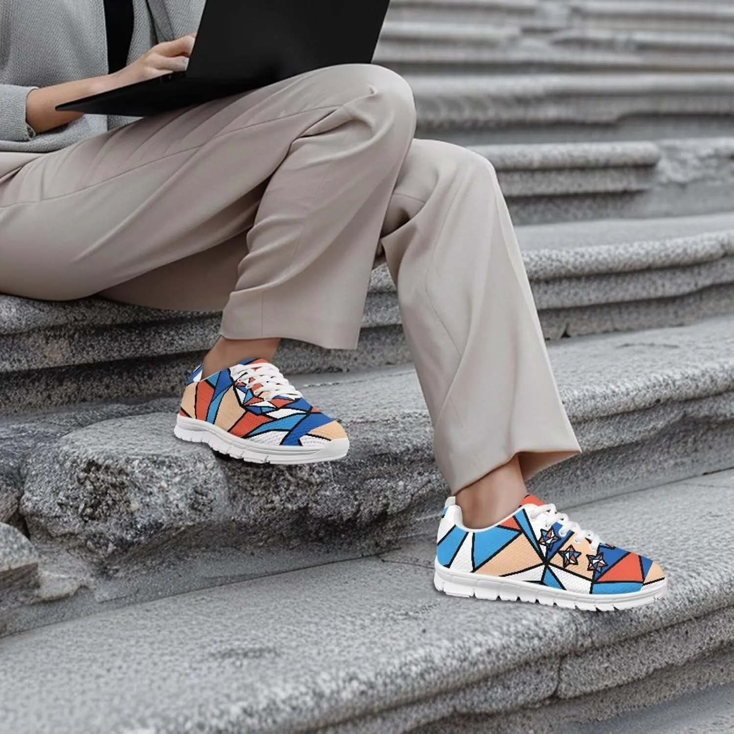 Trendy Women Running Shoes Comfy Adult Casual Sneakers Fashion Sneakers