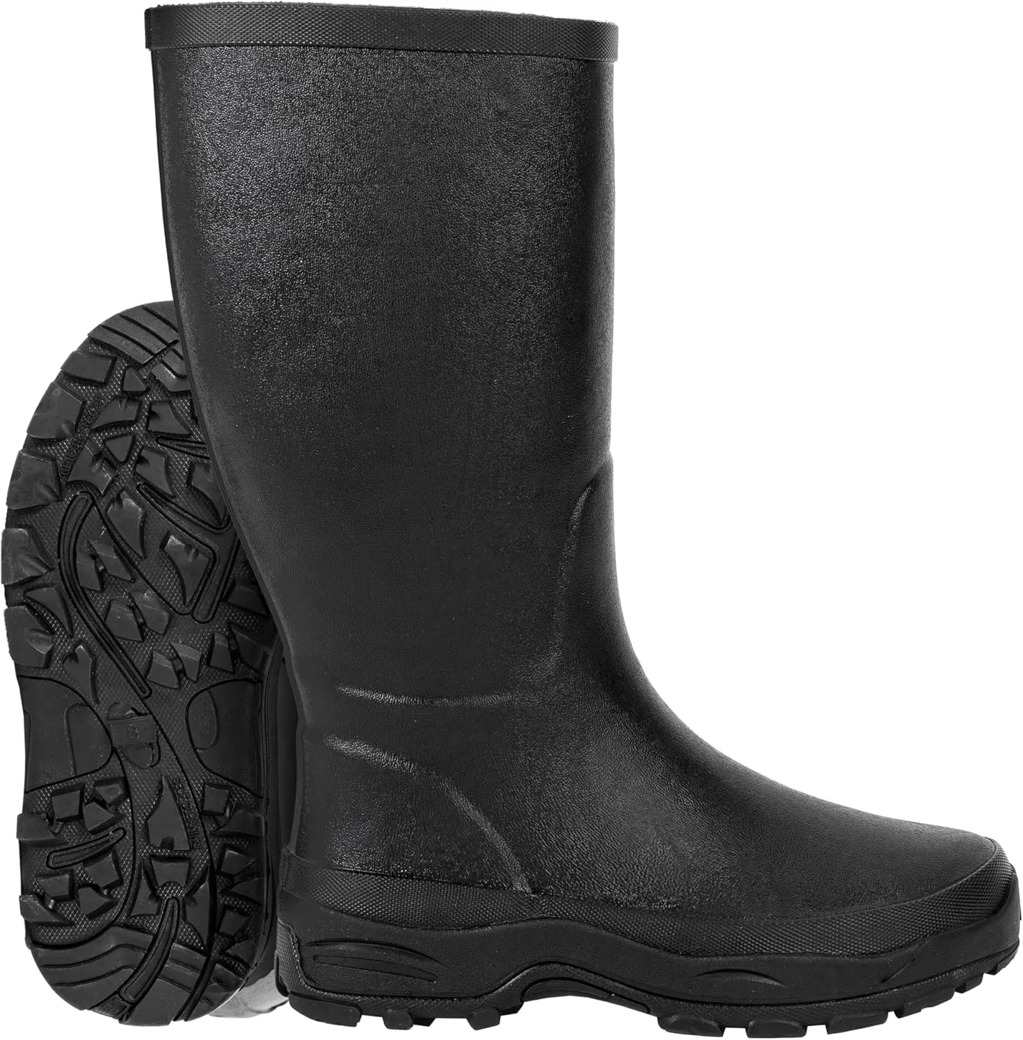 Ubon Rain Boots for Men Waterproof Rubber Boots Outdoor Work Garden Boots