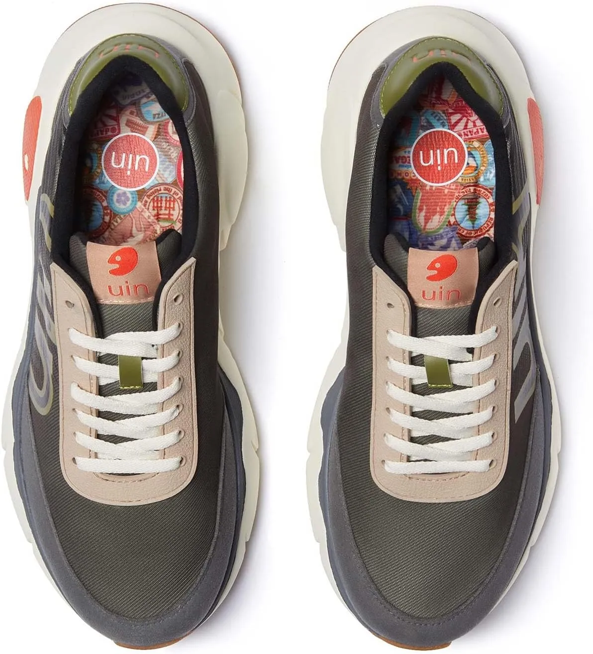 UIN Men's Fashion Sneakers Walking Art Travel Shoes Sotogrande