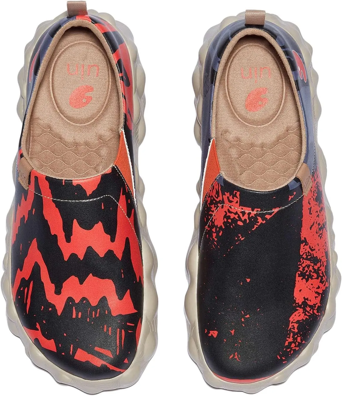 UIN Men's Fashion Sneakers Walking Art Travel Shoes Toledo Ⅵ