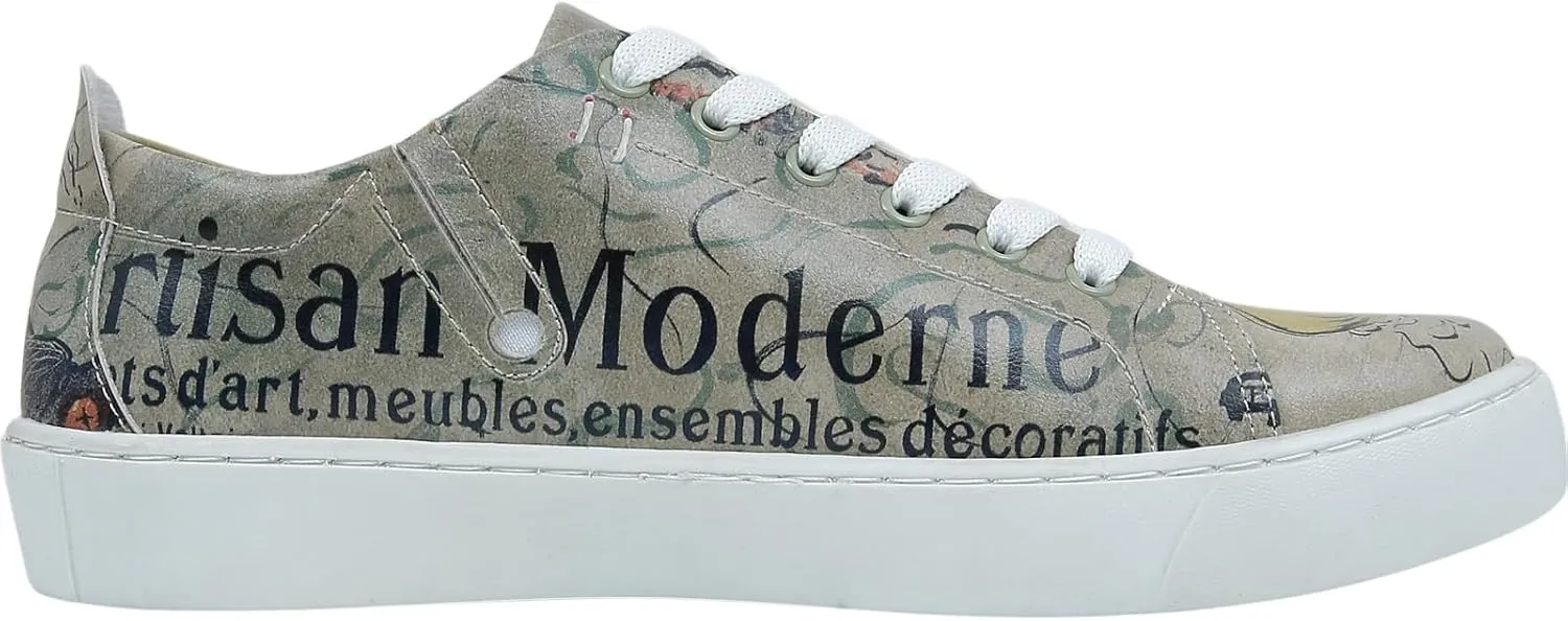 Vegan Leather Sneakers for Women - Handmade and Unique Fashion Sneakers for Women