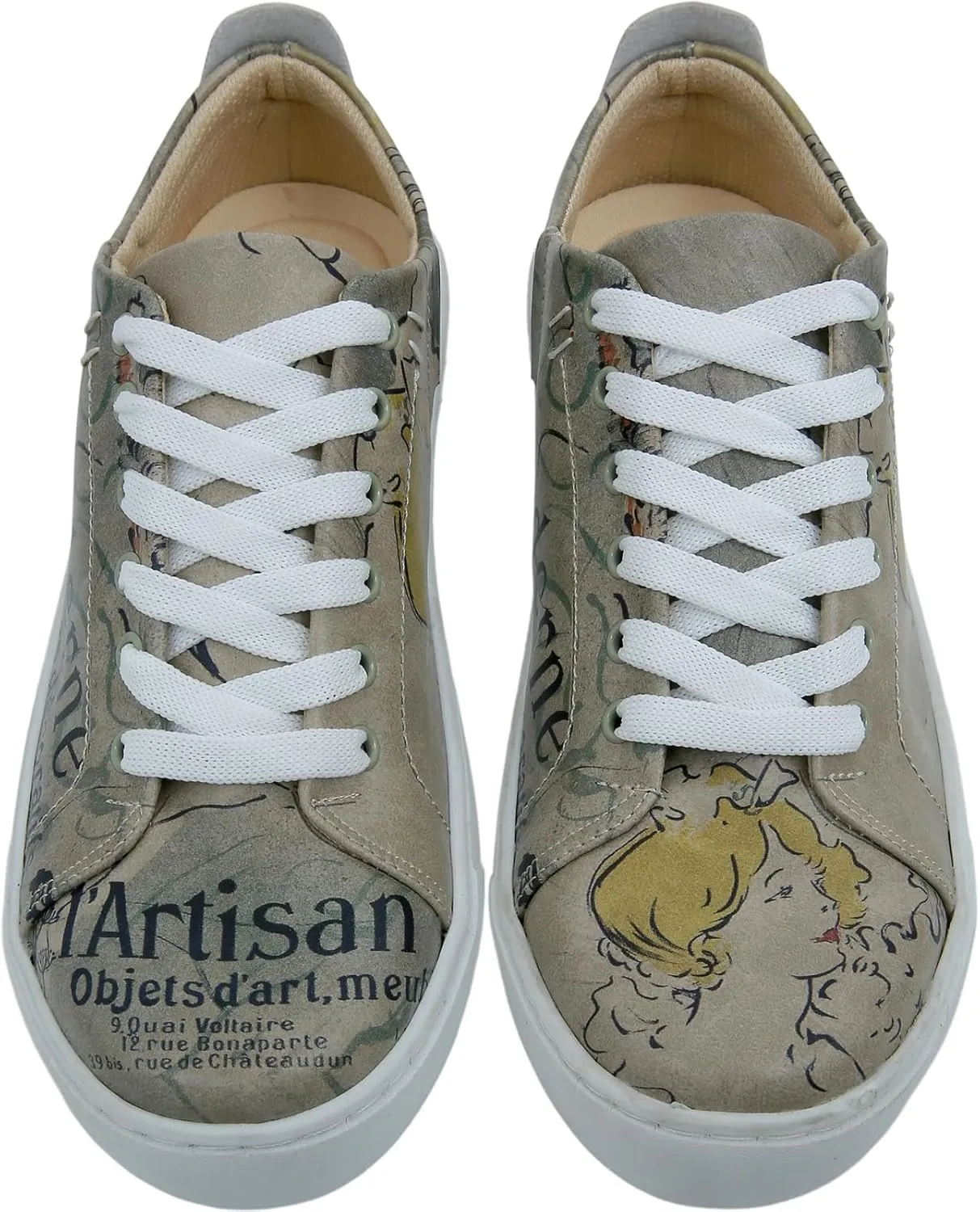 Vegan Leather Sneakers for Women - Handmade and Unique Fashion Sneakers for Women