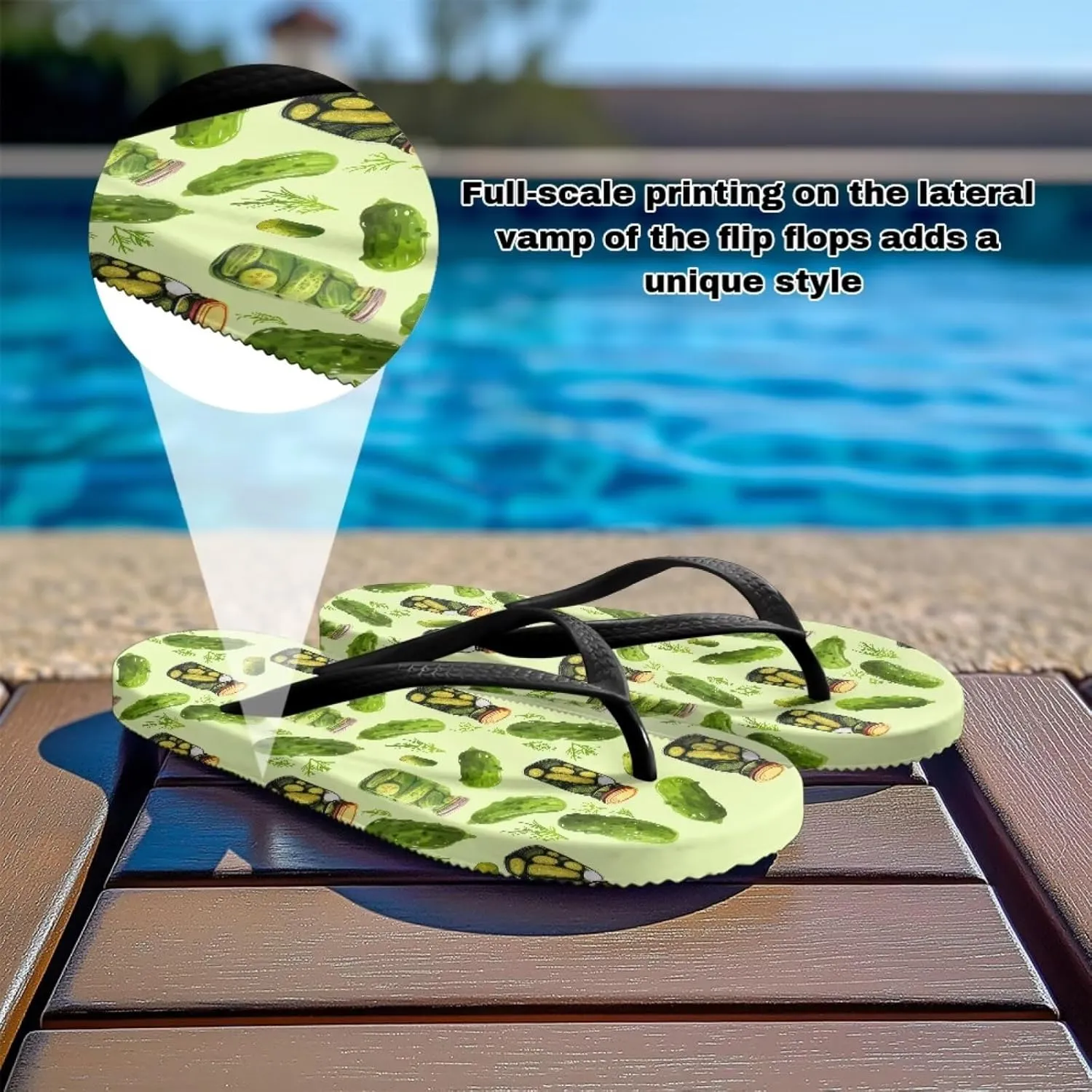 Walking Flip Flops Flat Sandal Yoga Mat Summer Beach Shoe Thong Slippers for Women with Arch Support