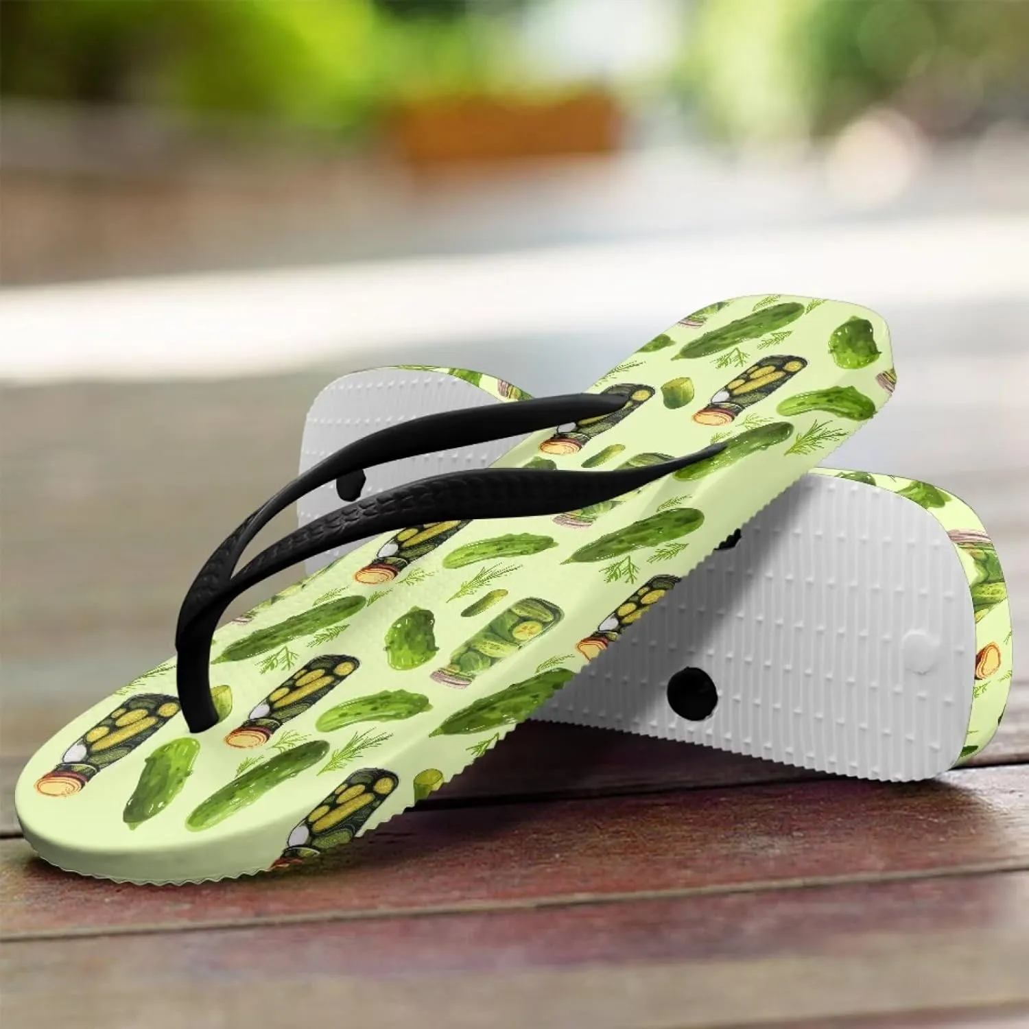Walking Flip Flops Flat Sandal Yoga Mat Summer Beach Shoe Thong Slippers for Women with Arch Support