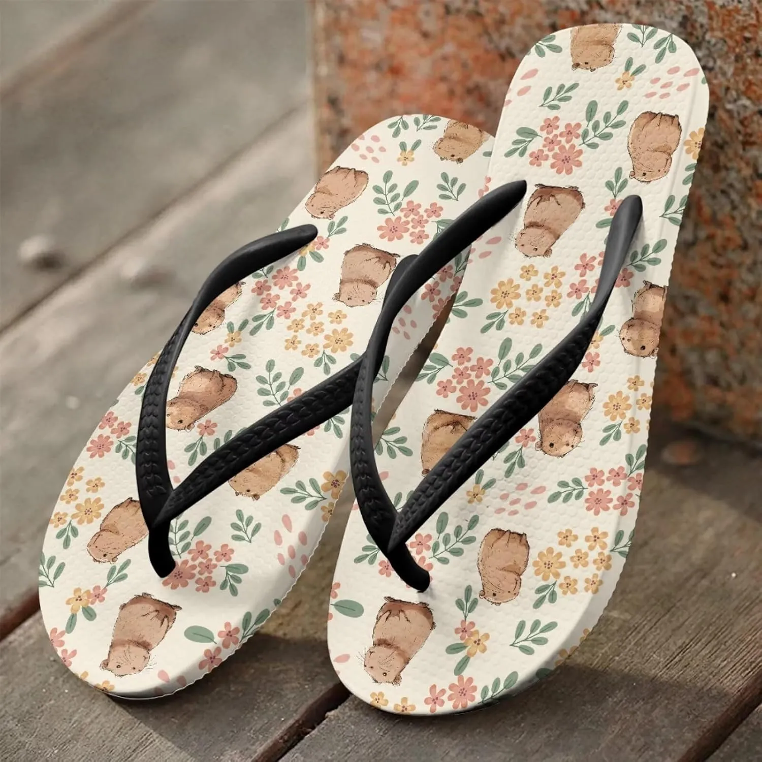 Women's Beach Pool Flip Flops Waterproof Walking Thong Sandals Slippers Summer Outdoor Indoor Shoes