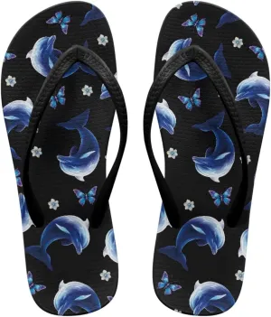 Women's Beach Pool Flip Flops Waterproof Walking Thong Sandals Slippers Summer Outdoor Indoor Shoes