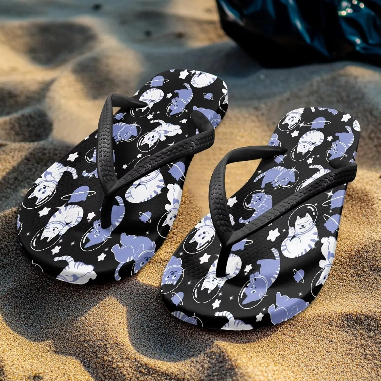 Women's Beach Pool Flip Flops Waterproof Walking Thong Sandals Slippers Summer Outdoor Indoor Shoes