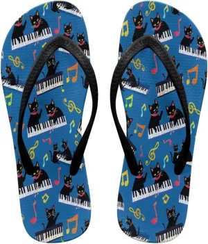 Women's Beach Pool Flip Flops Waterproof Walking Thong Sandals Slippers Summer Outdoor Indoor Shoes