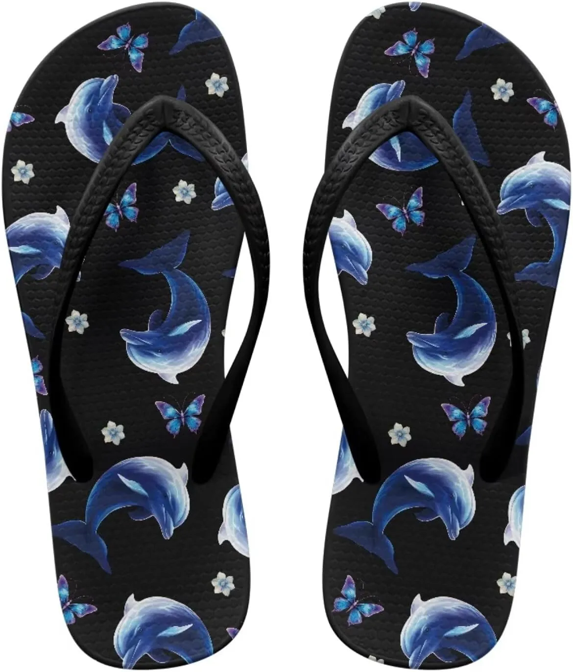 Women's Beach Pool Flip Flops Waterproof Walking Thong Sandals Slippers Summer Outdoor Indoor Shoes