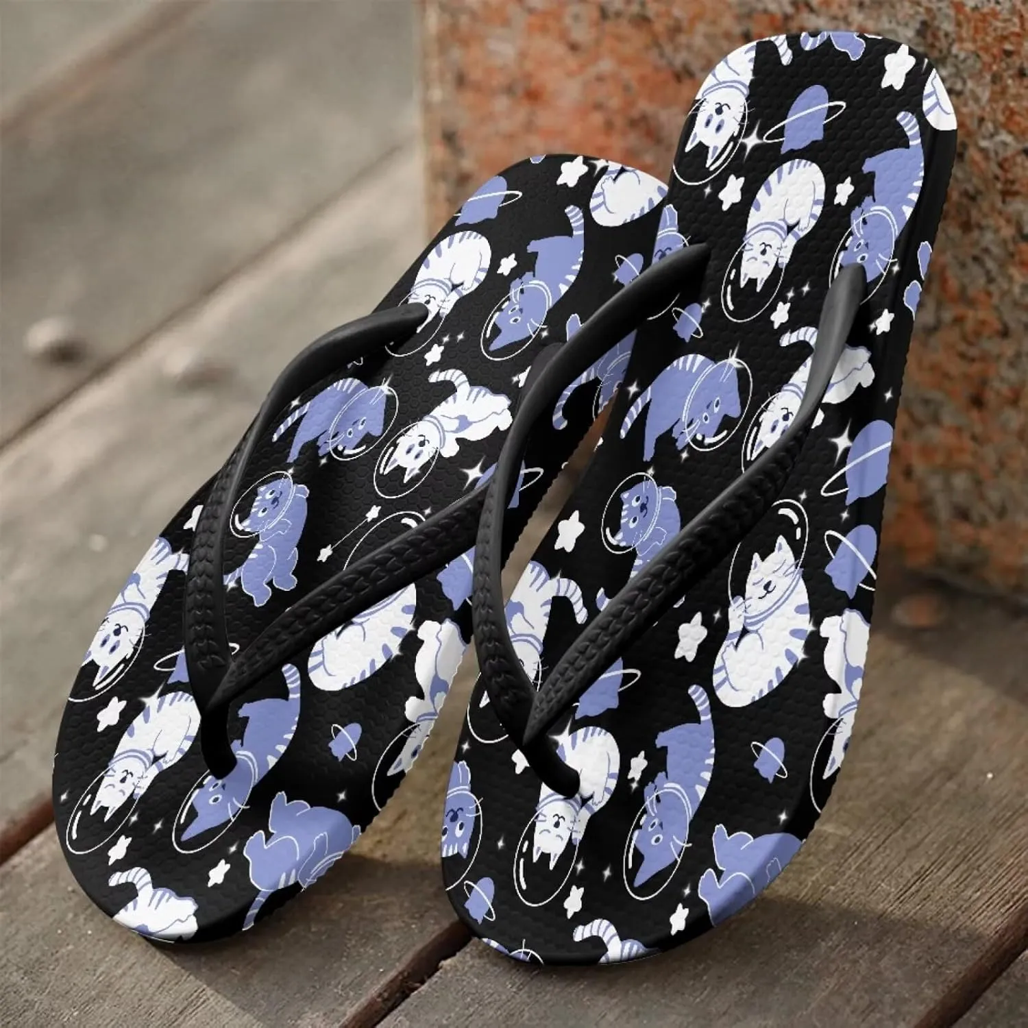 Women's Beach Pool Flip Flops Waterproof Walking Thong Sandals Slippers Summer Outdoor Indoor Shoes
